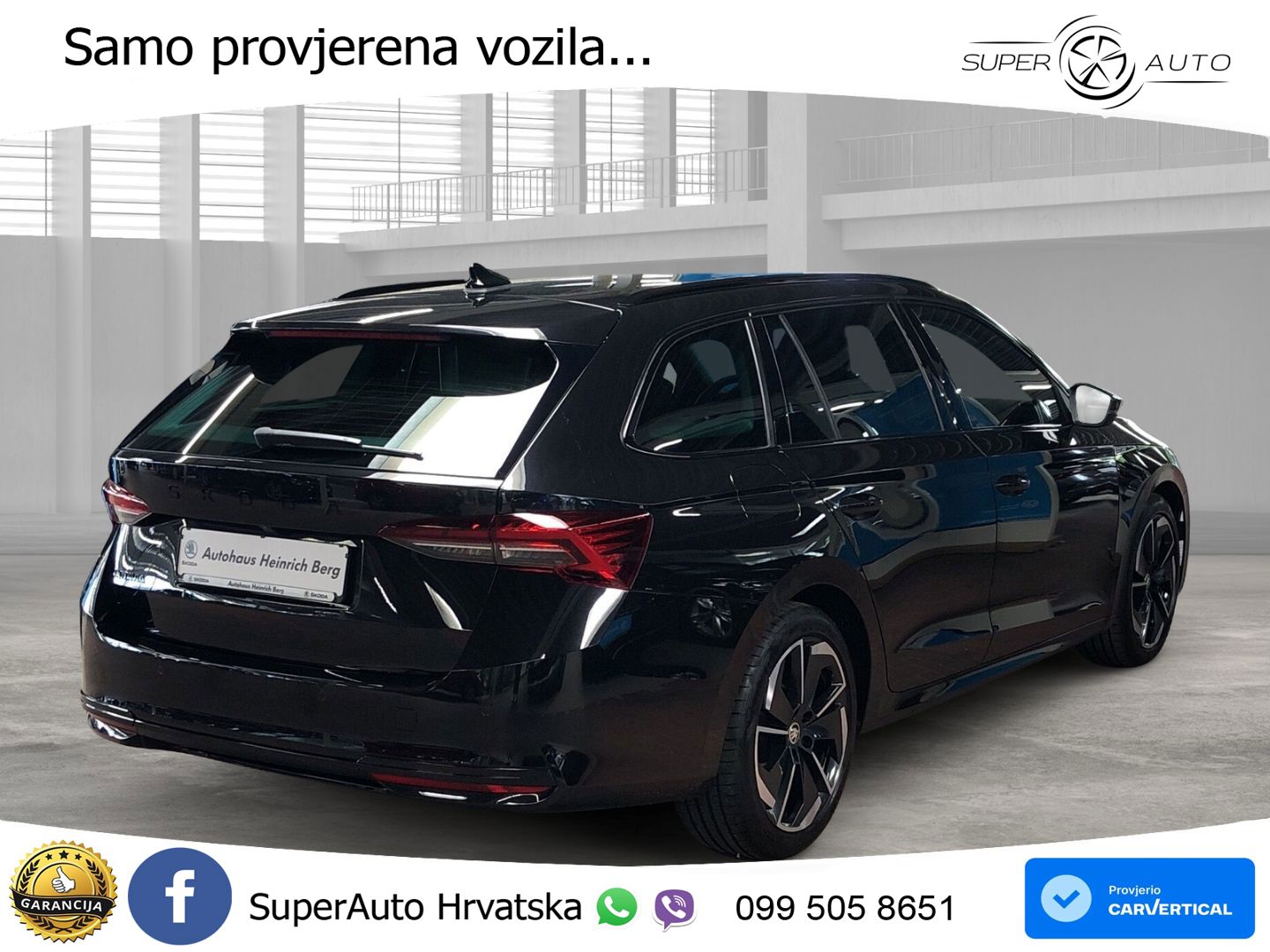 Škoda Octavia Combi 2.0 TDI (150 KS) DSG SportLine LED+GR SJED+ACC