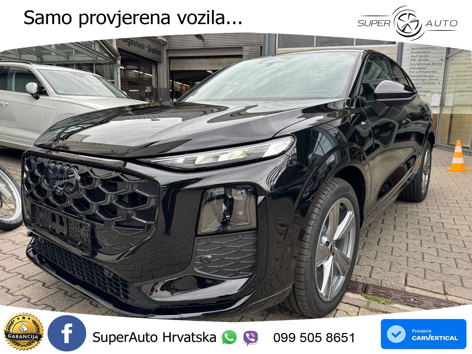 Audi Q3 III Sportback 2.0 TFSI (204 KS) quattro S tronic S line LED+GR SJED+ACC