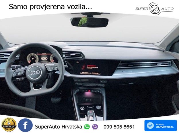 Audi A3 Sportback 30 TFSI (116 KS) Mild Hybrid S tronic advanced LED+GR SJED+ACC