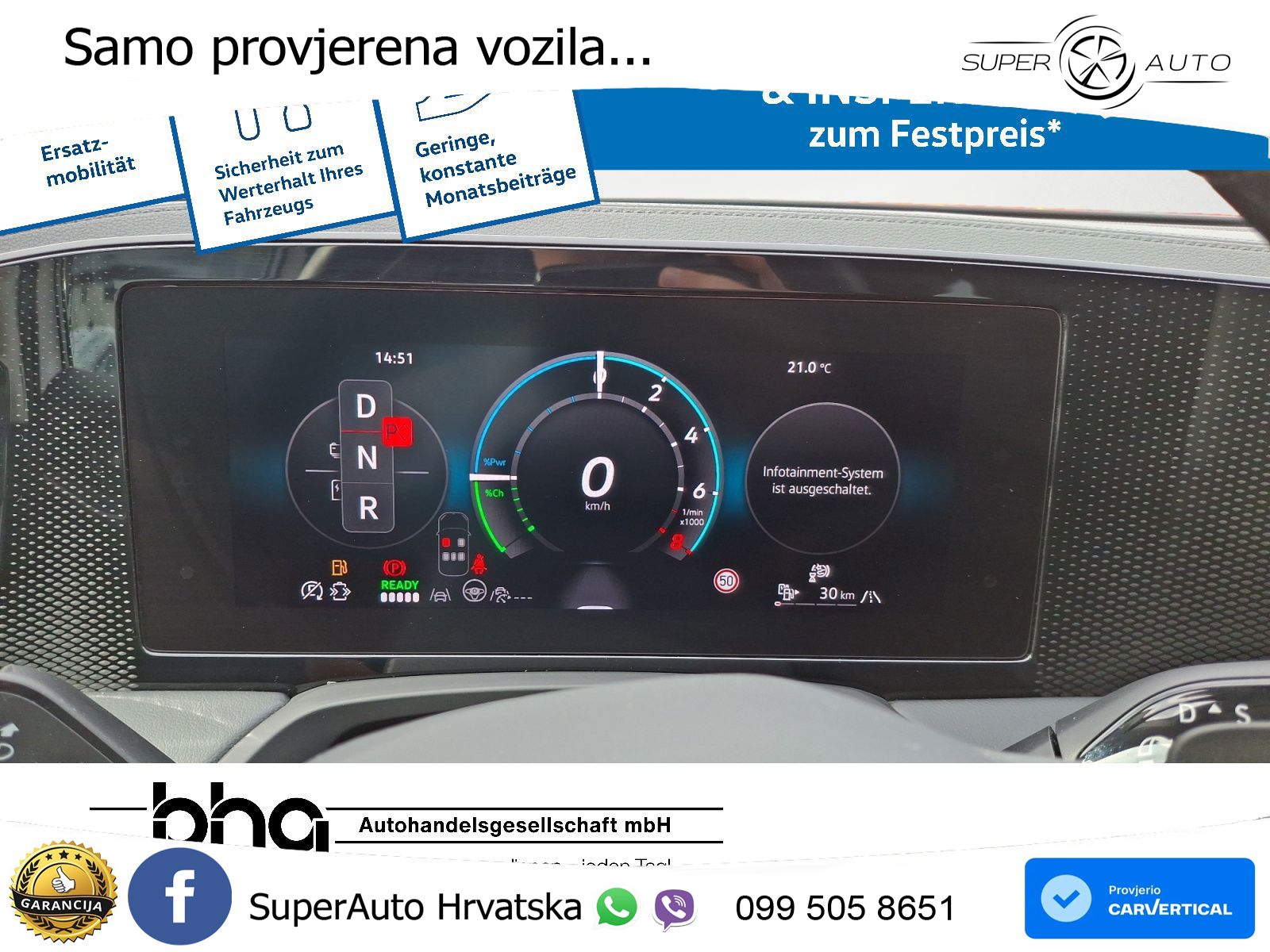 Volkswagen Passat Variant 1.5 TSI (204 KS) eHybrid DSG Business LED+GR SJED+ACC
