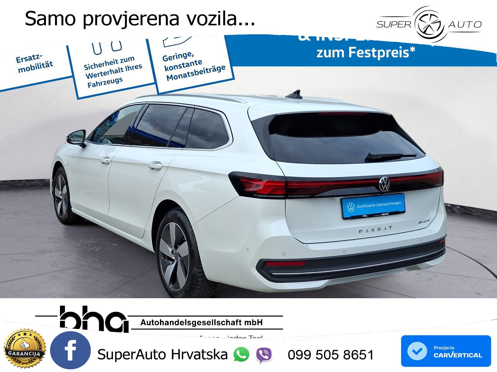 Volkswagen Passat Variant 1.5 TSI (204 KS) eHybrid DSG Business LED+GR SJED+ACC