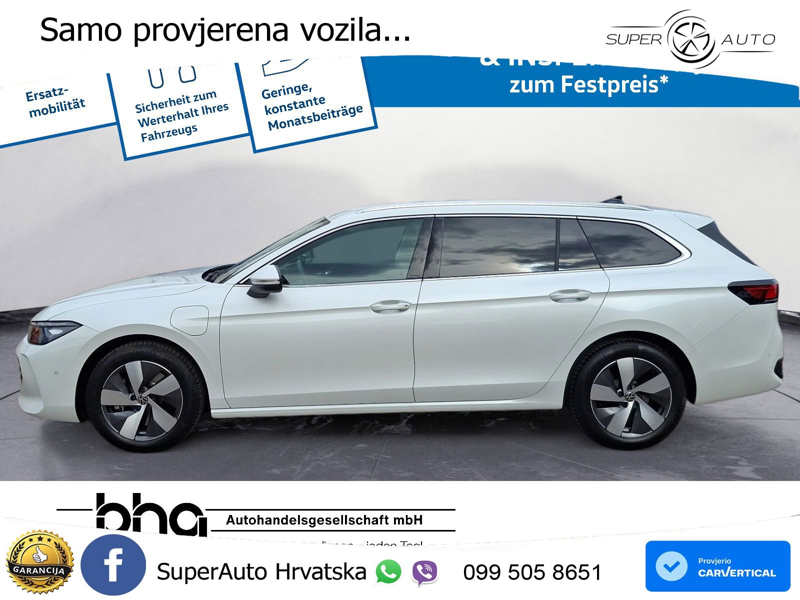 Volkswagen Passat Variant 1.5 TSI (204 KS) eHybrid DSG Business LED+GR SJED+ACC