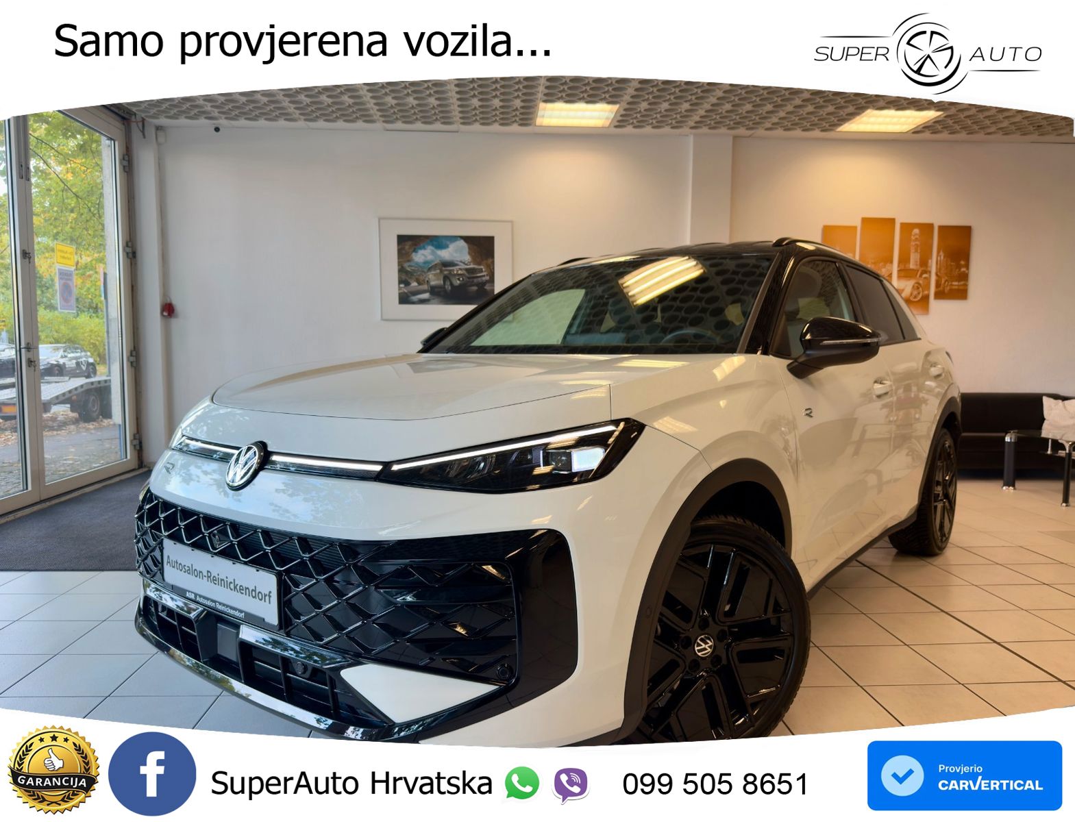Volkswagen T-Roc 1.5 eTSI (150 KS)  DSG R-Line LED+GR SJED+ACC