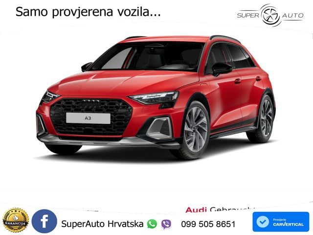 Audi A3 allstreet 40 TFSIe (204 KS) S tronic LED+GR SJED+ACC