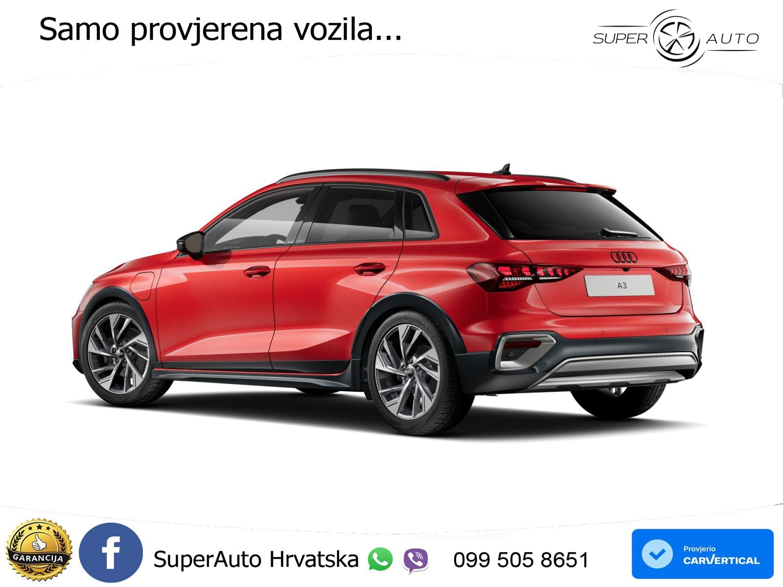 Audi A3 allstreet 40 TFSIe (204 KS) S tronic LED+GR SJED+ACC