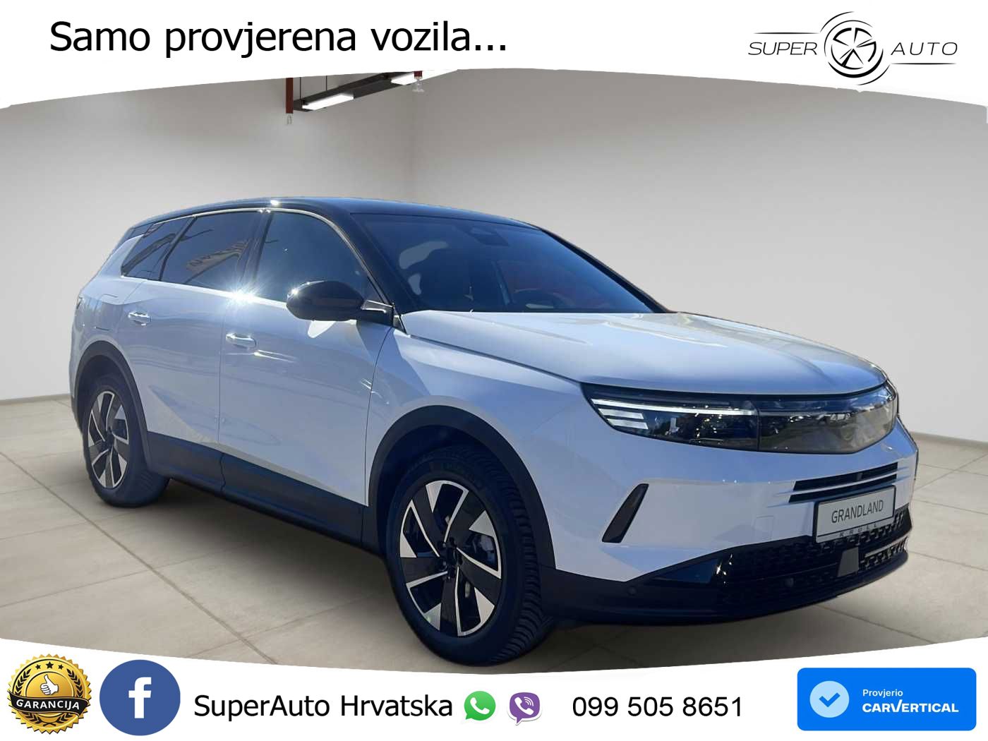 Opel Grandland 1.2 Turbo (145 KS) Hybrid eDCT GS LED+GR SJED+ACC