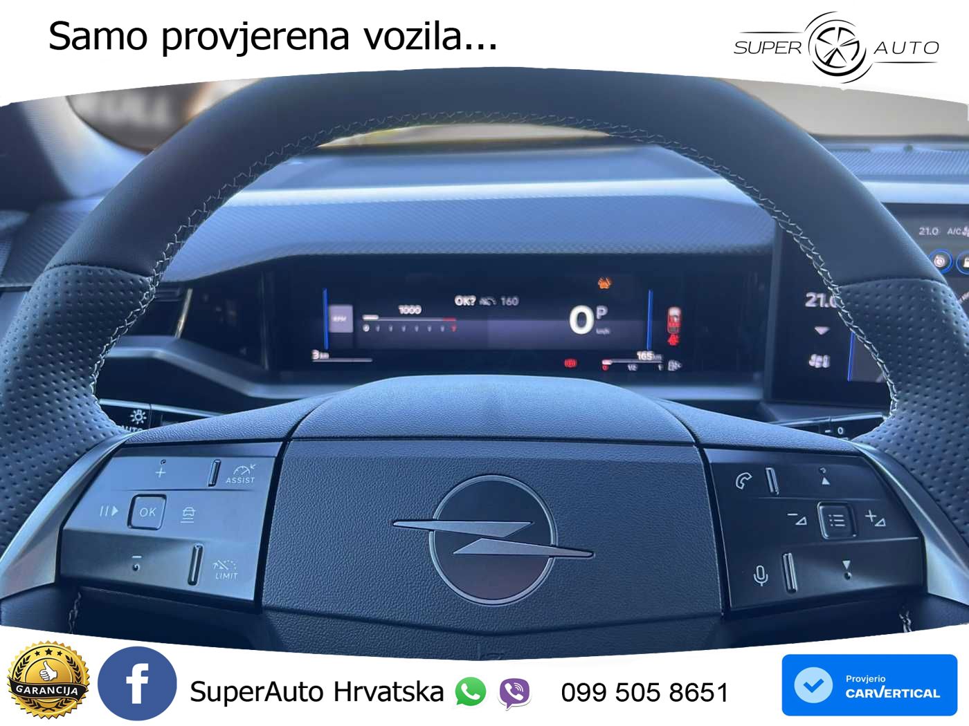 Opel Grandland 1.2 Turbo (145 KS) Hybrid eDCT GS LED+GR SJED+ACC