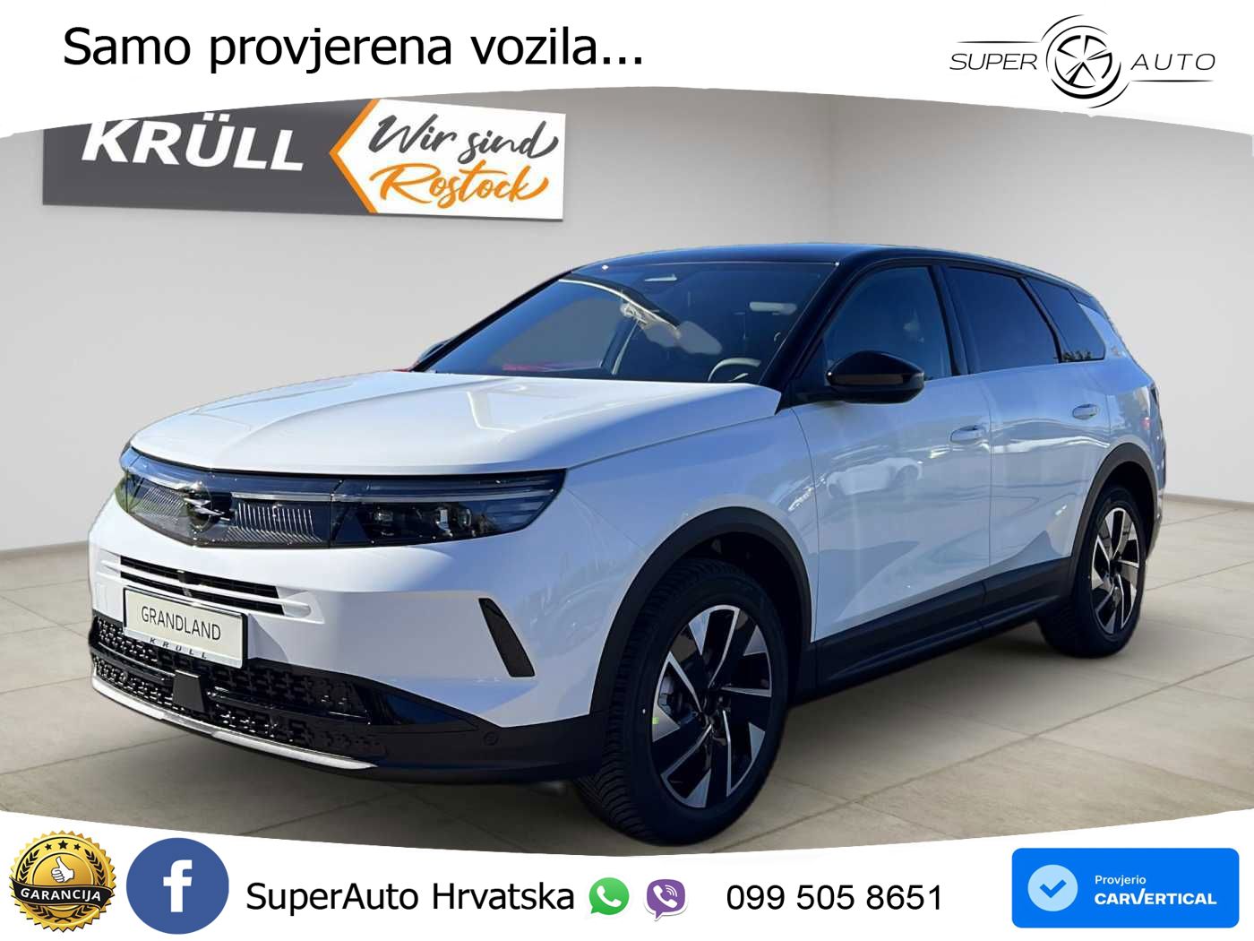 Opel Grandland 1.2 Turbo (145 KS) Hybrid eDCT GS LED+GR SJED+ACC