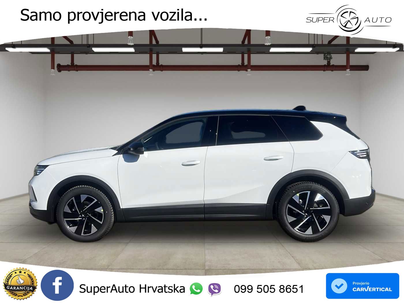 Opel Grandland 1.2 Turbo (145 KS) Hybrid eDCT GS LED+GR SJED+ACC