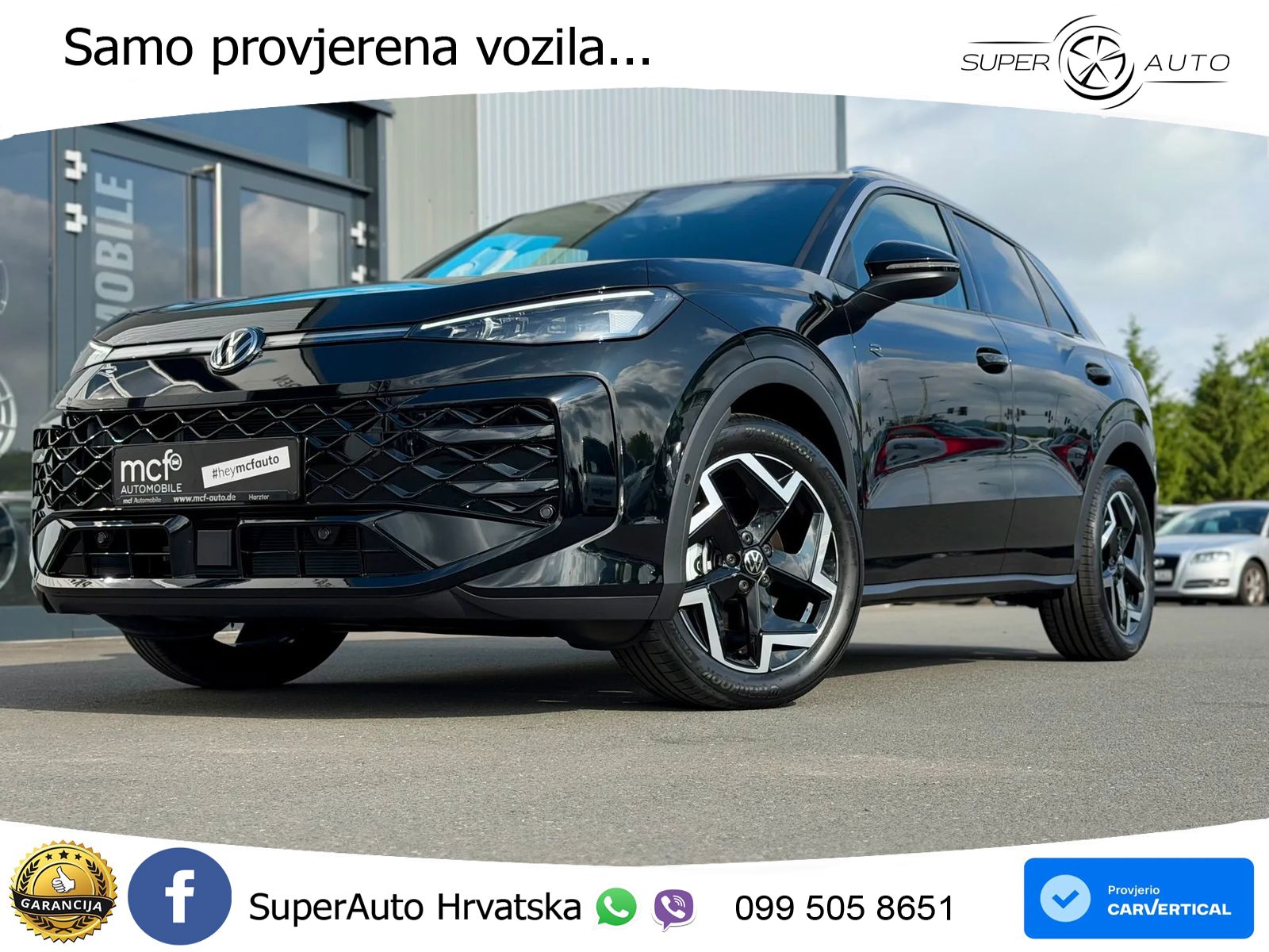 Volkswagen T-Roc 1.5 eTSI (150 KS)  DSG R-Line LED+GR SJED+ACC