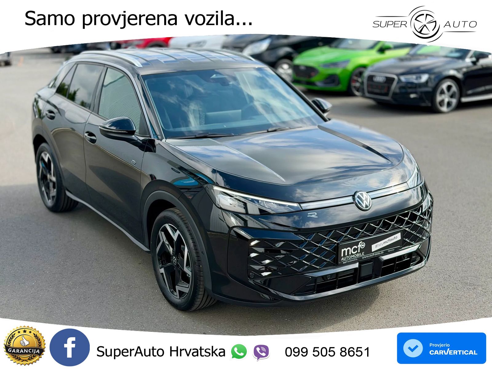 Volkswagen T-Roc 1.5 eTSI (150 KS)  DSG R-Line LED+GR SJED+ACC