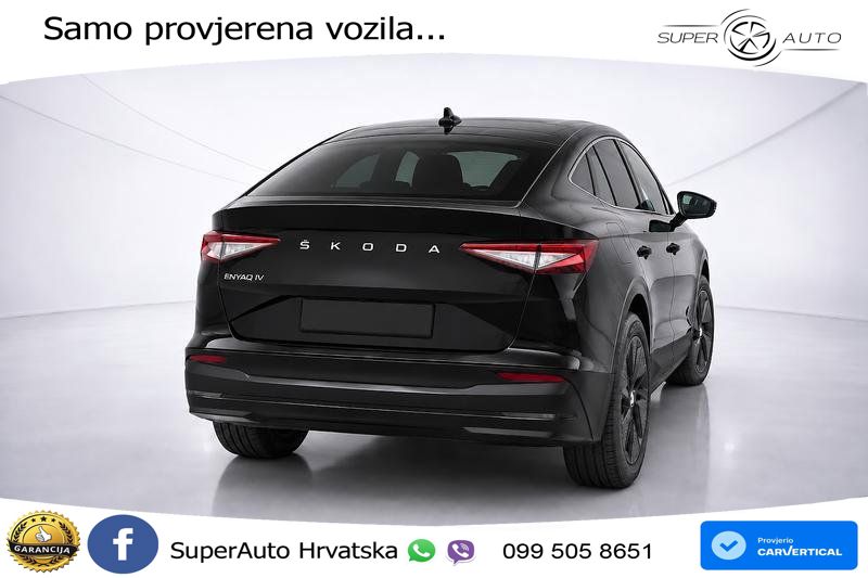 Škoda Enyaq Coupe iV RS 82 kWh (299 KS) AWD MATRIX+GR SJED+KAM