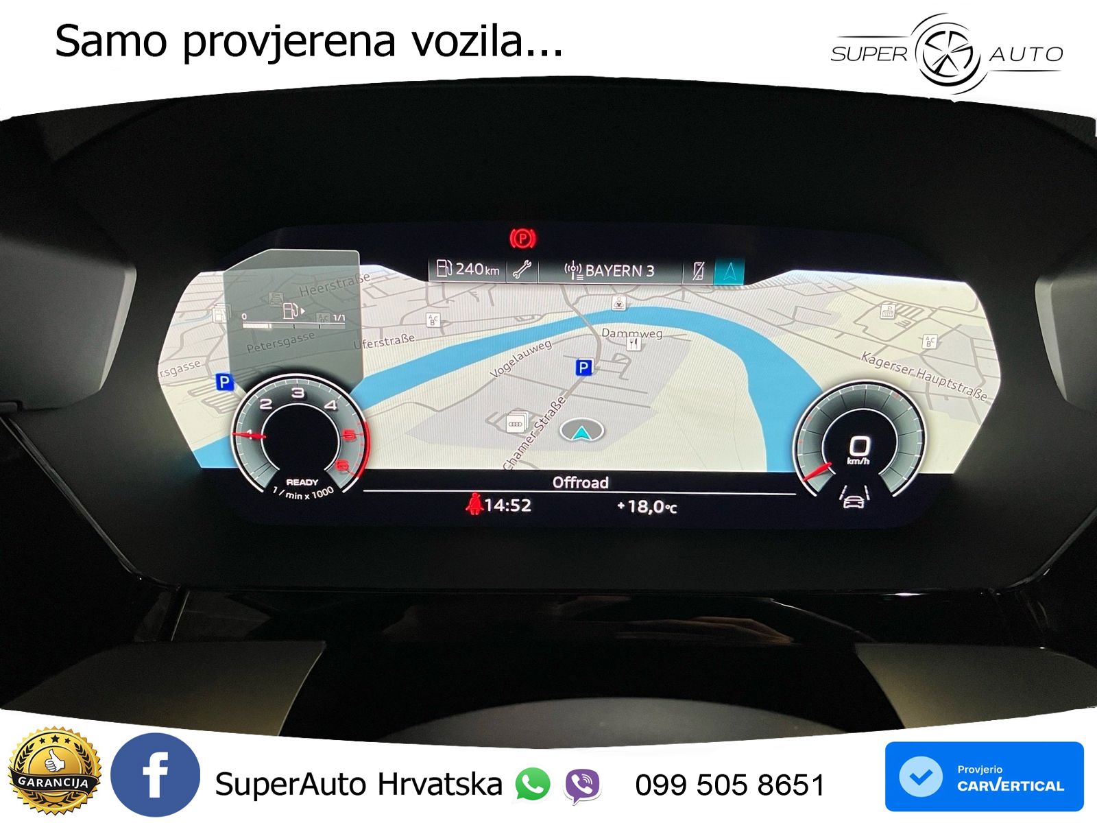 Audi A3 30 TDI (116 KS) LED+GR SJED+ACC