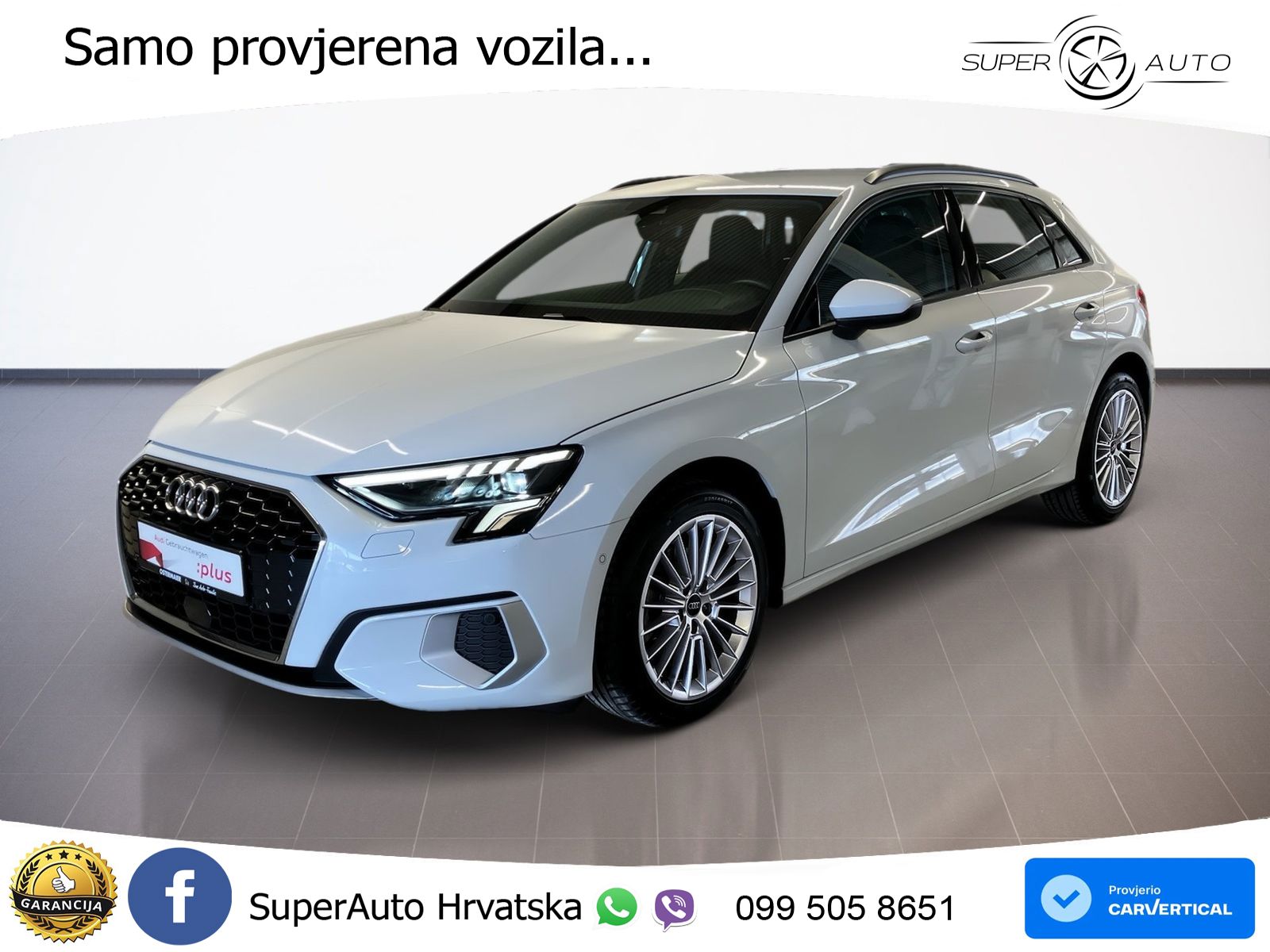 Audi A3 30 TDI (116 KS) LED+GR SJED+ACC