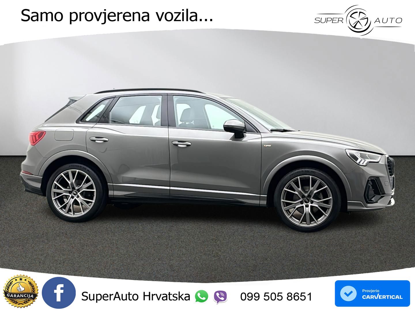 Audi Q3 35 TFSI (150 KS) S tronic S line LED+GR SJED+ACC