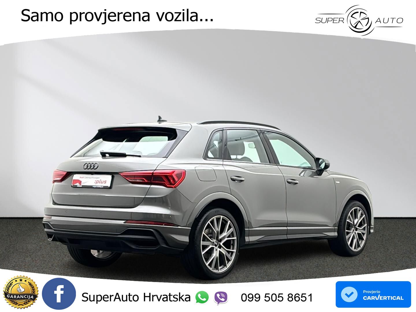 Audi Q3 35 TFSI (150 KS) S tronic S line LED+GR SJED+ACC