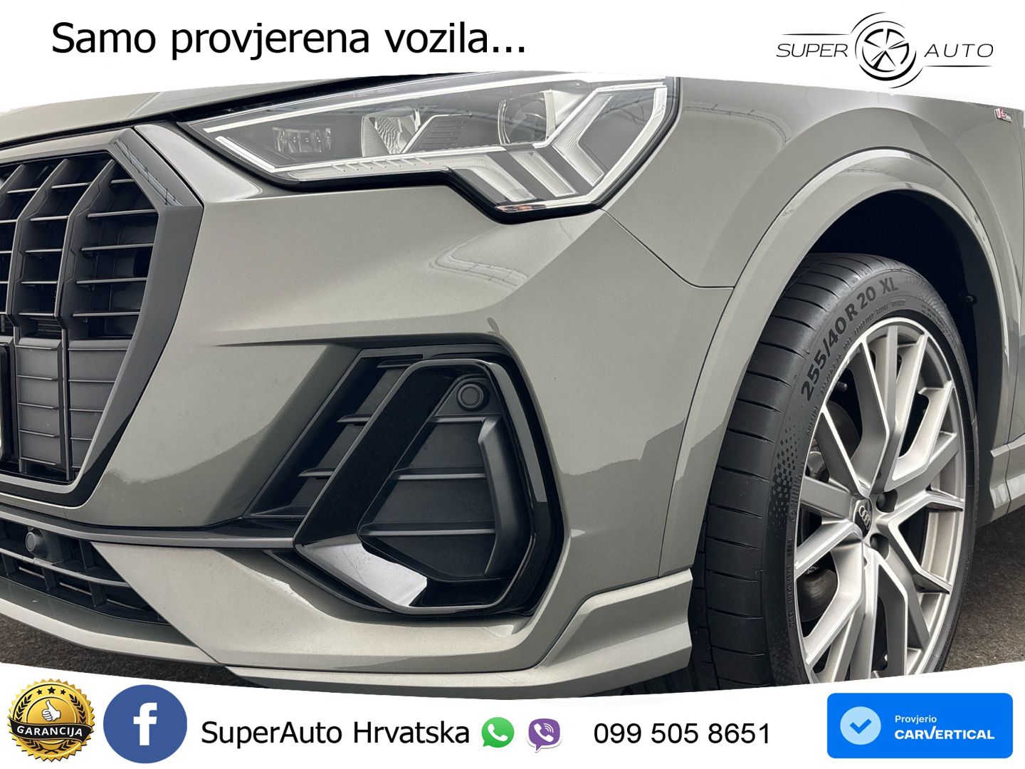 Audi Q3 35 TFSI (150 KS) S tronic S line LED+GR SJED+ACC