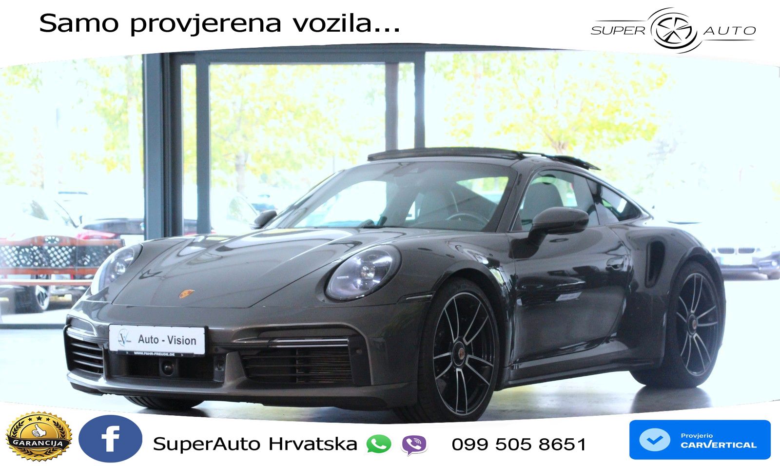 Porsche 911 Turbo S 3.8 (650 KS) PDK MATRIX+GR SJED+KAM
