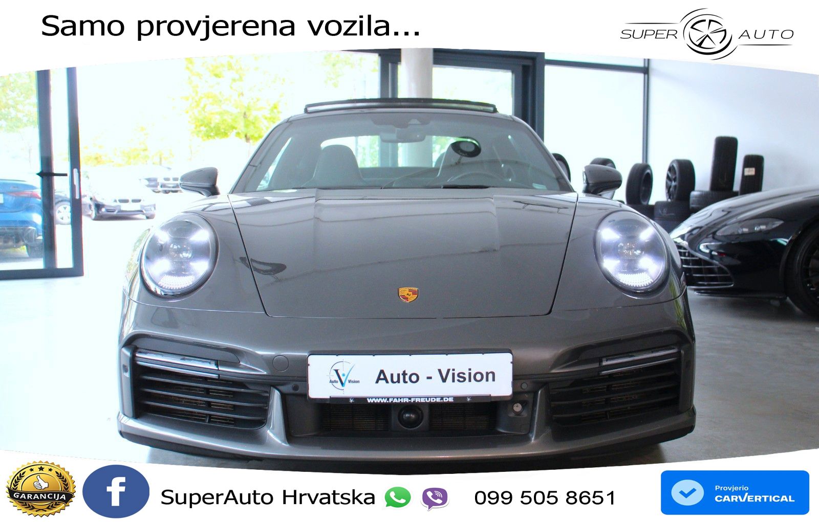Porsche 911 Turbo S 3.8 (650 KS) PDK MATRIX+GR SJED+KAM
