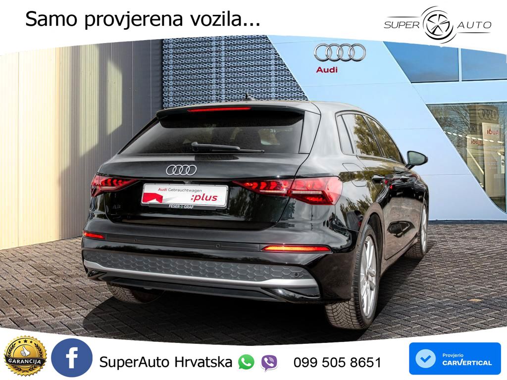 Audi A3 35 TFSI (150 KS) LED+GR SJED+ACC