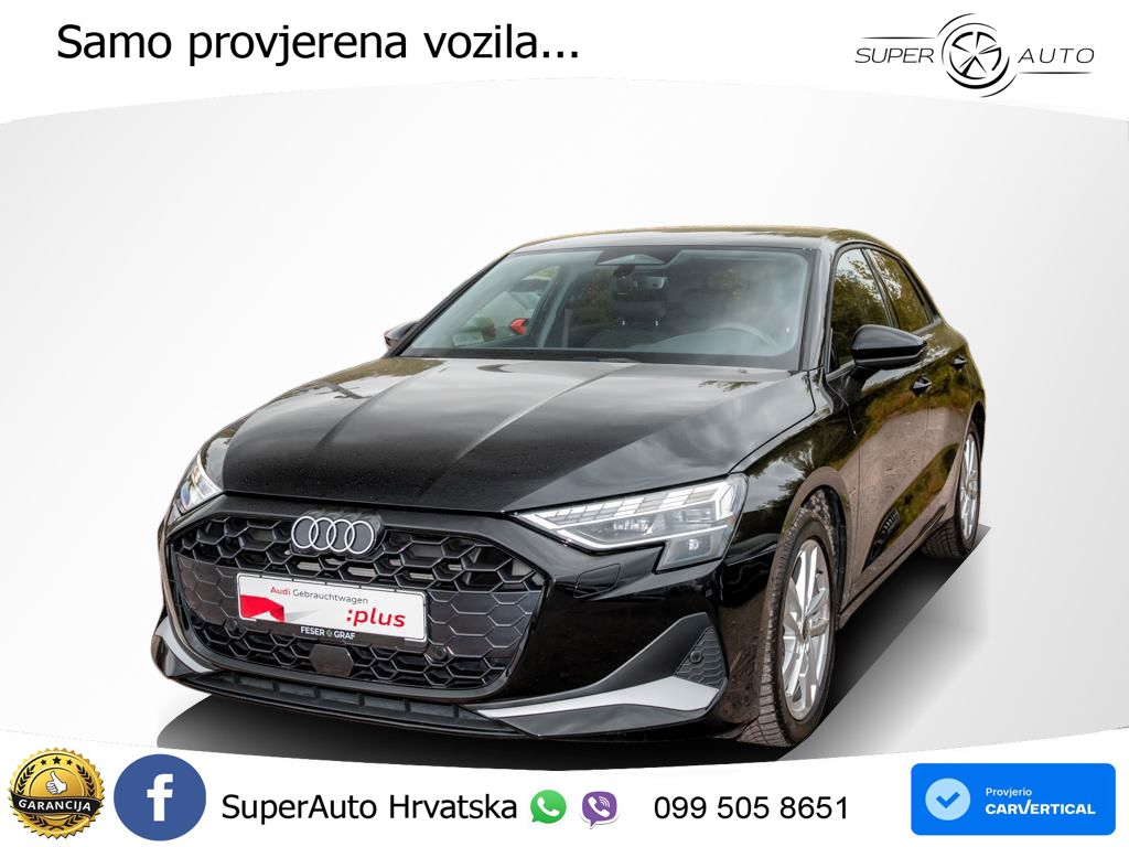 Audi A3 35 TFSI (150 KS) LED+GR SJED+ACC