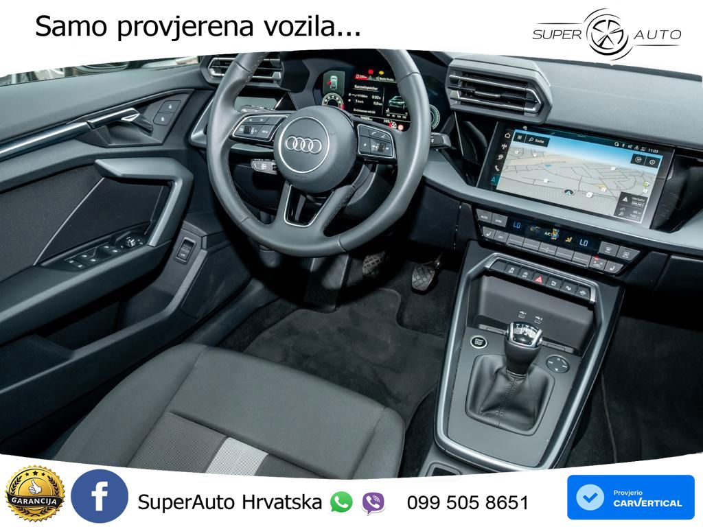 Audi A3 35 TFSI (150 KS) LED+GR SJED+ACC