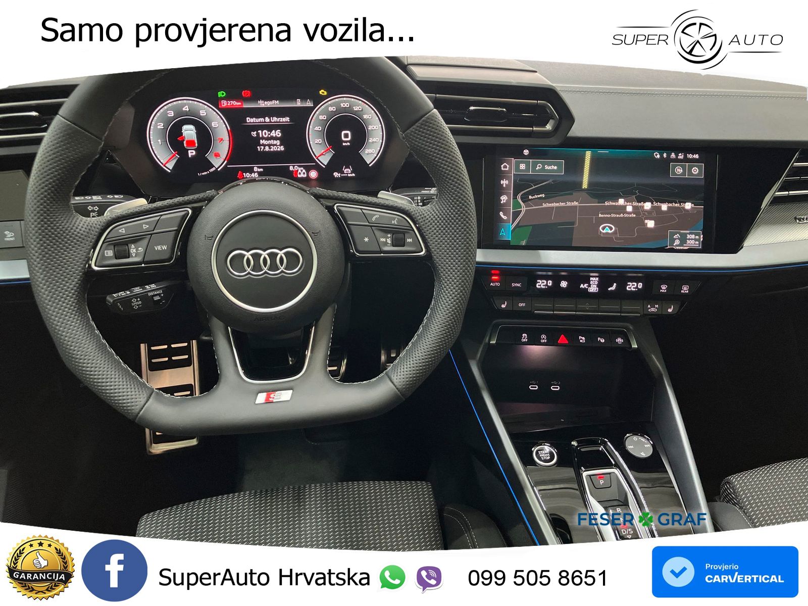 Audi A3 Sportback 30 TFSI (116 KS) Mild Hybrid S tronic LED+GR SJED+ACC