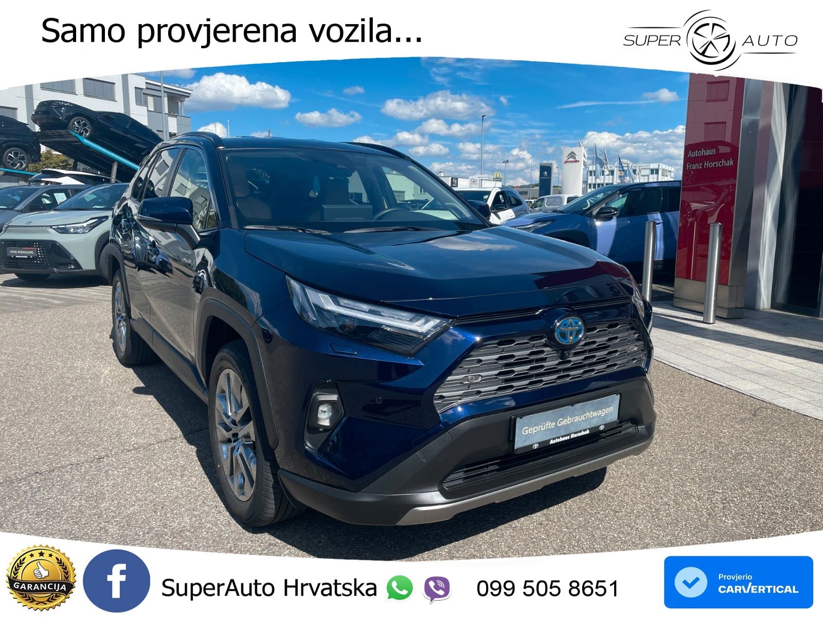Toyota RAV4 2.5 (218 KS) Hybrid eCVT LED+GR SJED+ACC