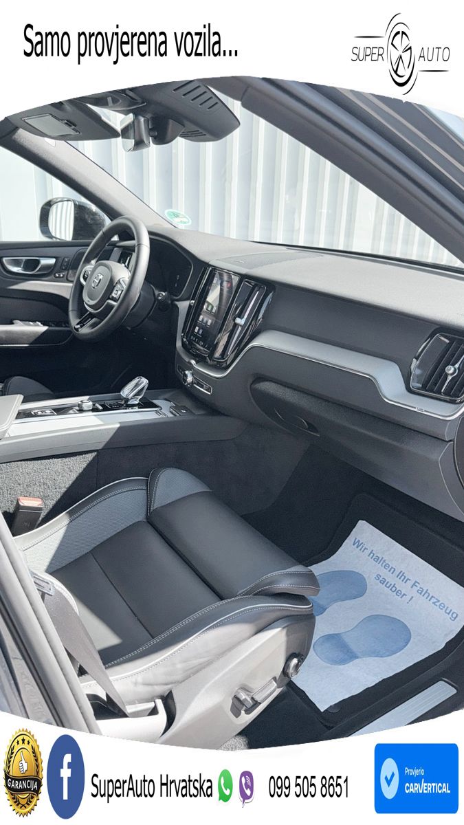 Volvo XC60 B5 Benzin AWD Geartronic ZRAČNI+ACC+GR SJED+KAM+PANO