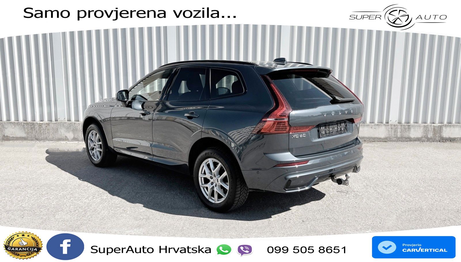 Volvo XC60 B5 Benzin AWD Geartronic ZRAČNI+ACC+GR SJED+KAM+PANO