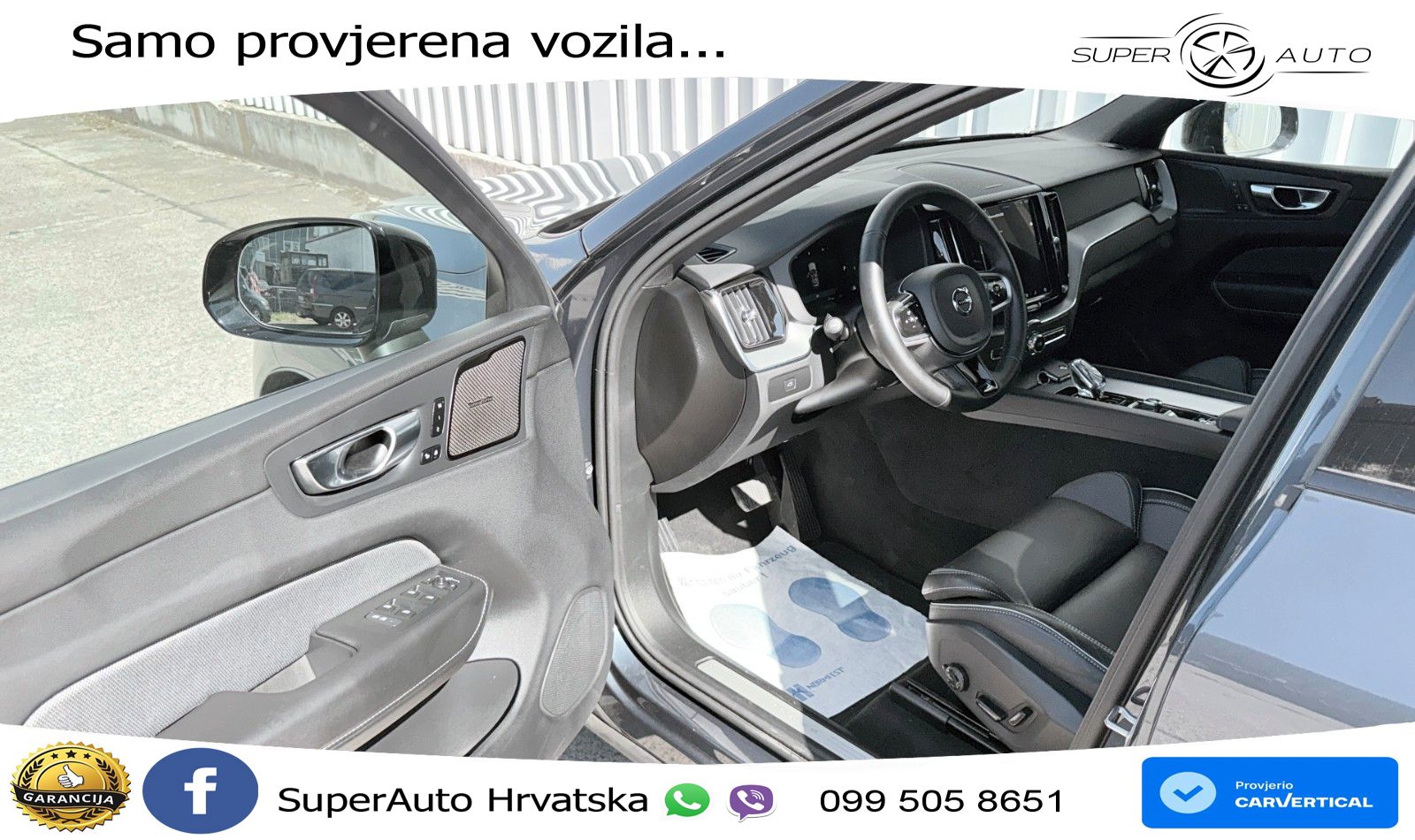 Volvo XC60 B5 Benzin AWD Geartronic ZRAČNI+ACC+GR SJED+KAM+PANO