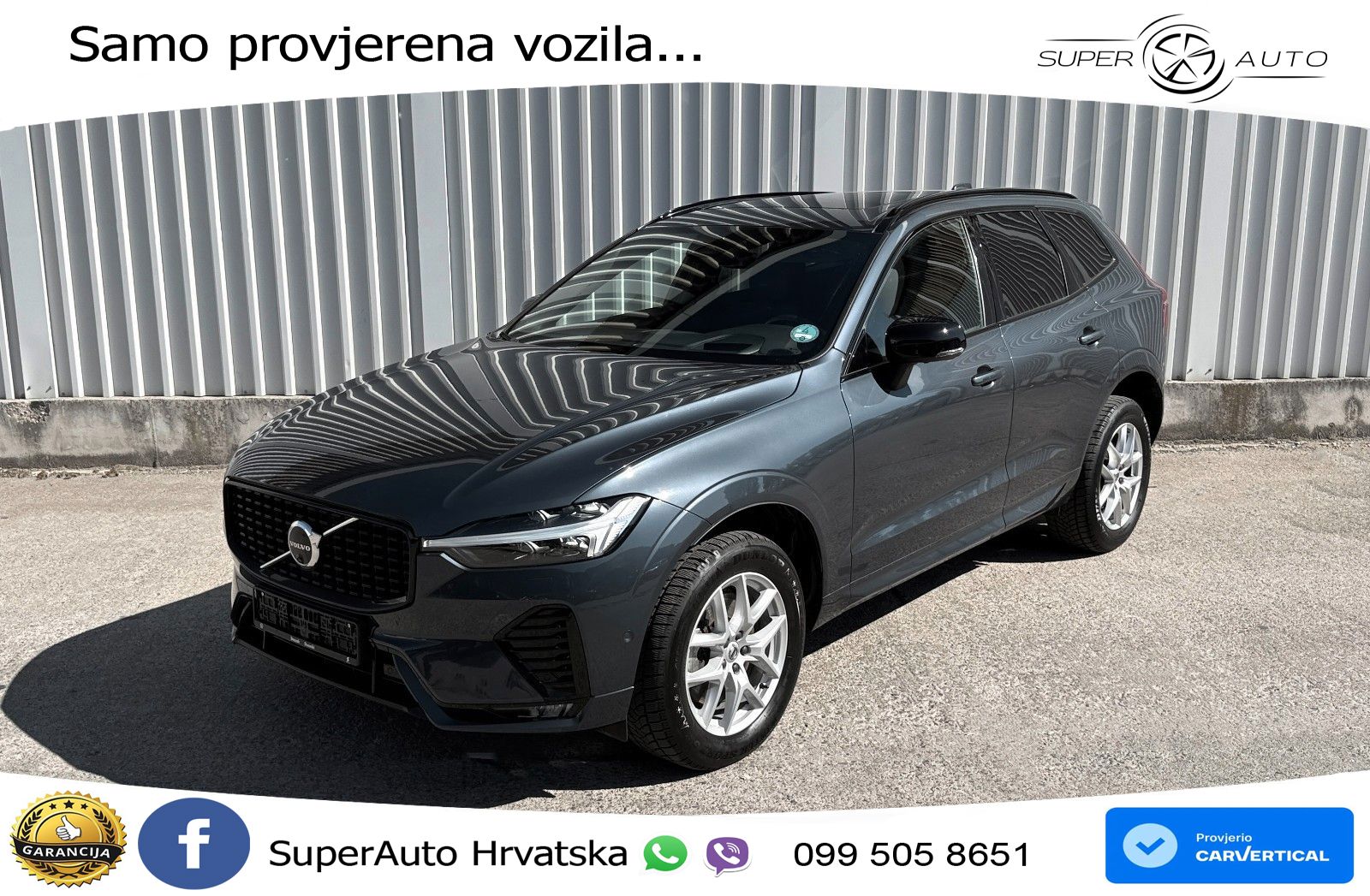 Volvo XC60 B5 Benzin AWD Geartronic ZRAČNI+ACC+GR SJED+KAM+PANO