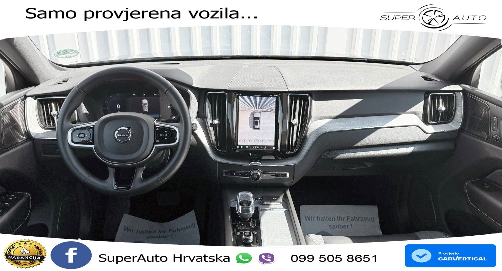 Volvo XC60 B5 Benzin AWD Geartronic ZRAČNI+ACC+GR SJED+KAM+PANO