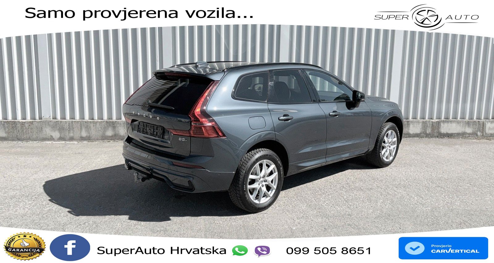 Volvo XC60 B5 Benzin AWD Geartronic ZRAČNI+ACC+GR SJED+KAM+PANO