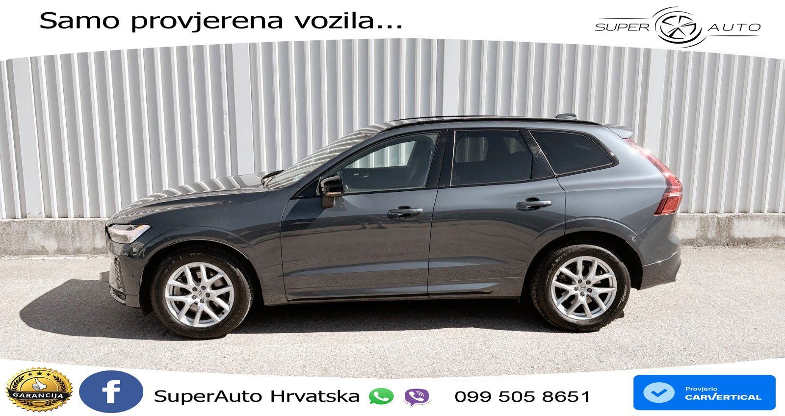 Volvo XC60 B5 Benzin AWD Geartronic ZRAČNI+ACC+GR SJED+KAM+PANO