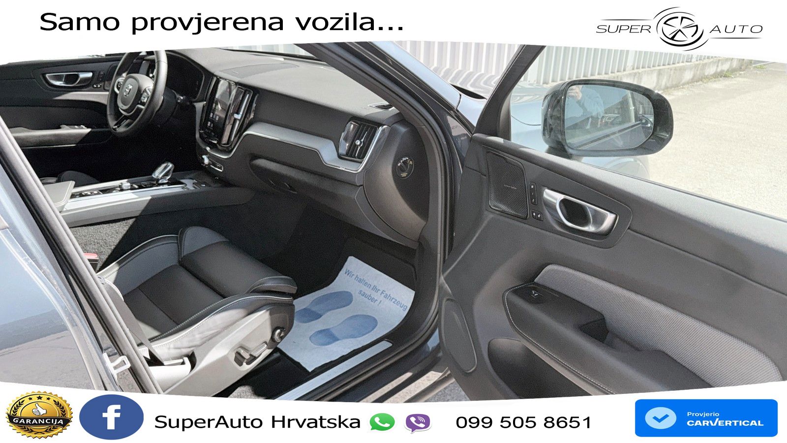 Volvo XC60 B5 Benzin AWD Geartronic ZRAČNI+ACC+GR SJED+KAM+PANO