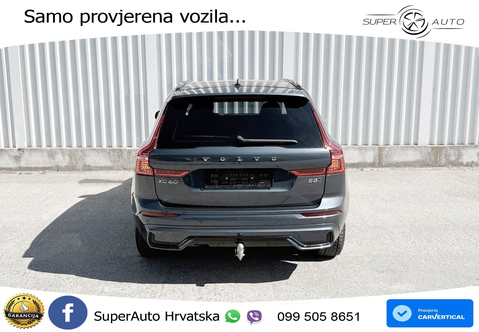 Volvo XC60 B5 Benzin AWD Geartronic ZRAČNI+ACC+GR SJED+KAM+PANO