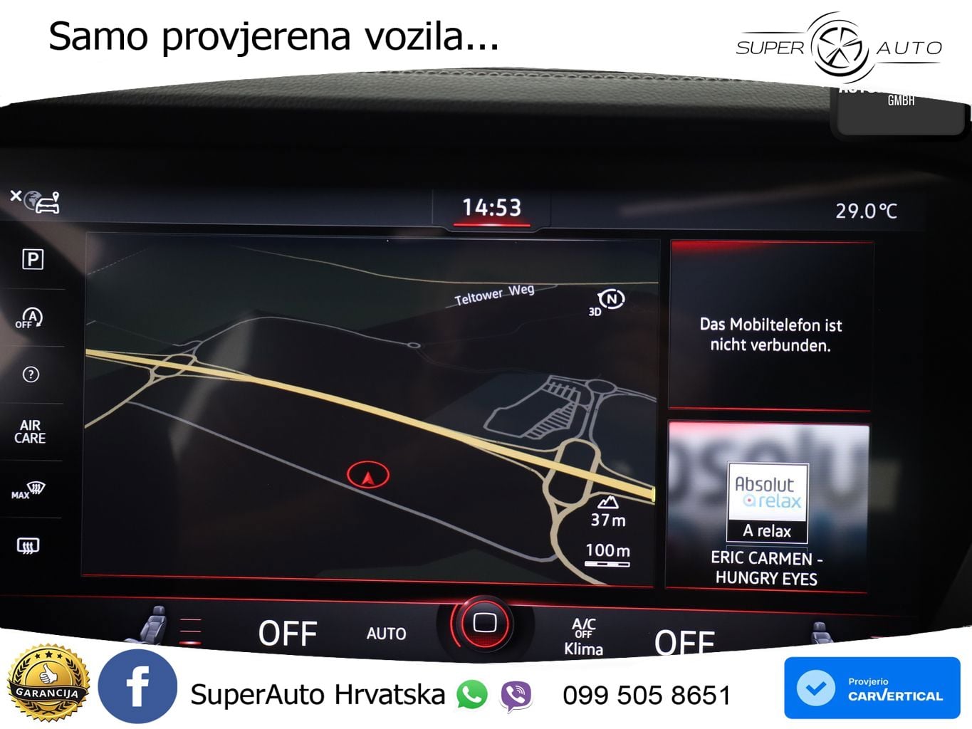Volkswagen Touareg 3.0 V6 TDI (231 KS) 4MOTION Tiptronic R-Line ZRAČNI+ACC+GR SJED+KAM+PANO