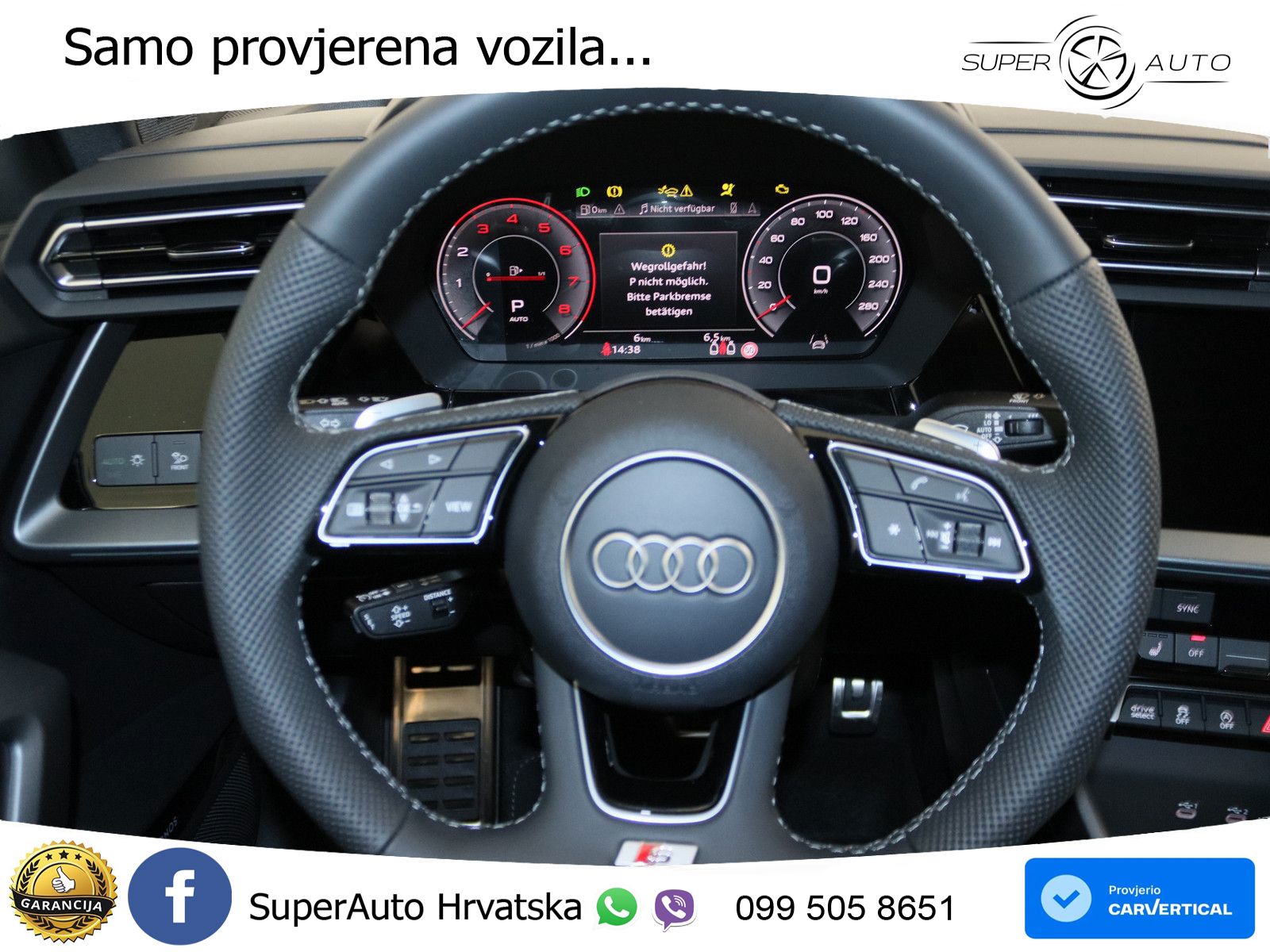 Audi A3 Limuzina 35 TFSI (150 KS) S tronic S line LED+GR SJED+ACC