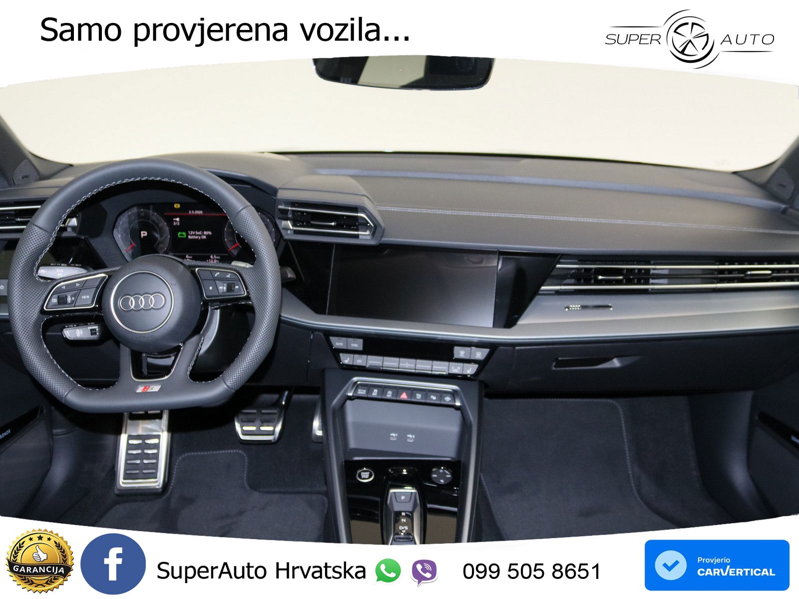 Audi A3 Limuzina 35 TFSI (150 KS) S tronic S line LED+GR SJED+ACC