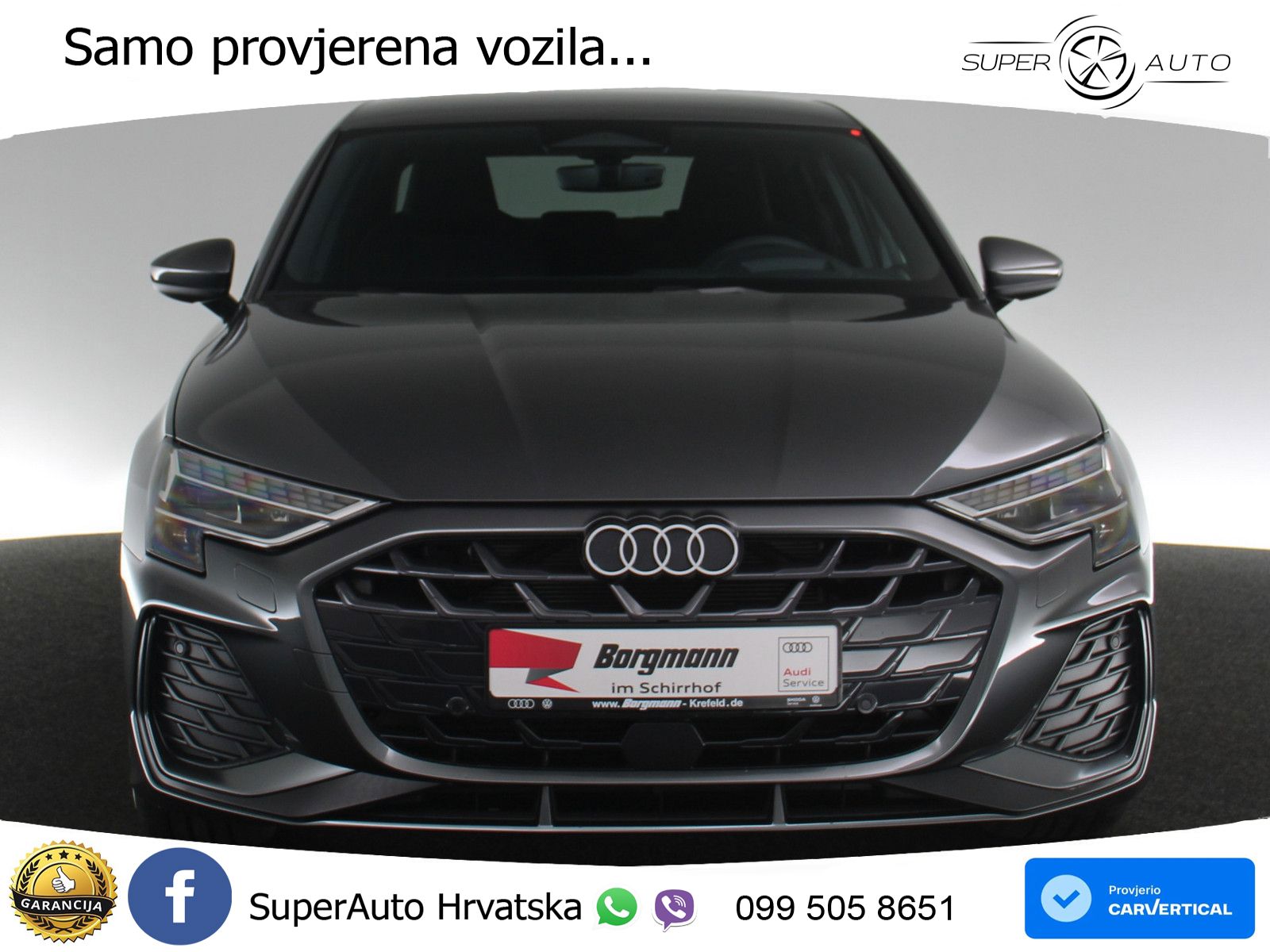 Audi A3 Limuzina 35 TFSI (150 KS) S tronic S line LED+GR SJED+ACC