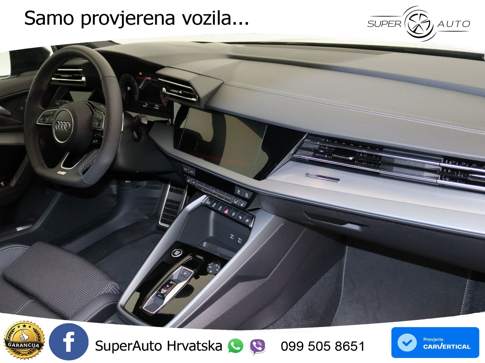Audi A3 Limuzina 35 TFSI (150 KS) S tronic S line LED+GR SJED+ACC