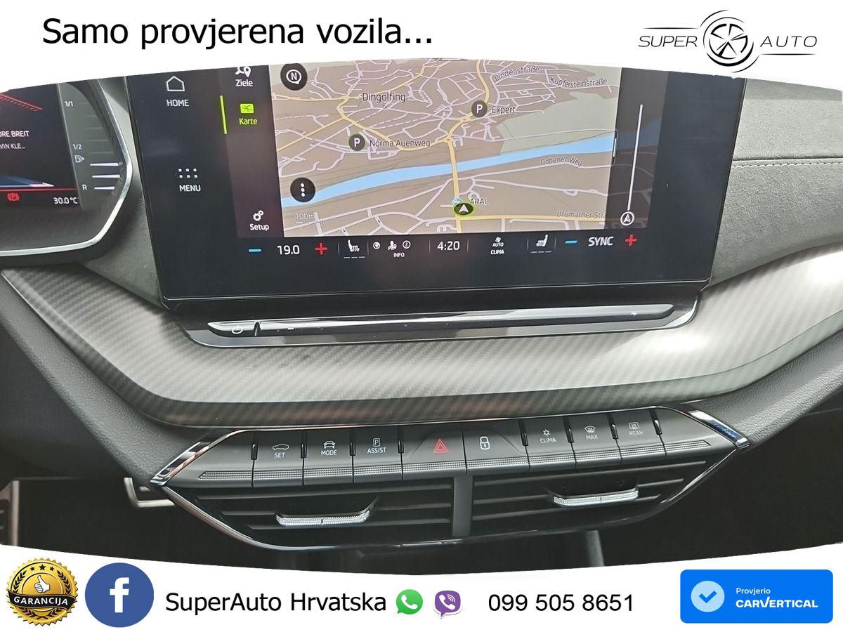 Škoda Octavia Combi RS 2.0 TDI (200 KS) DSG LED+GR SJED+ACC