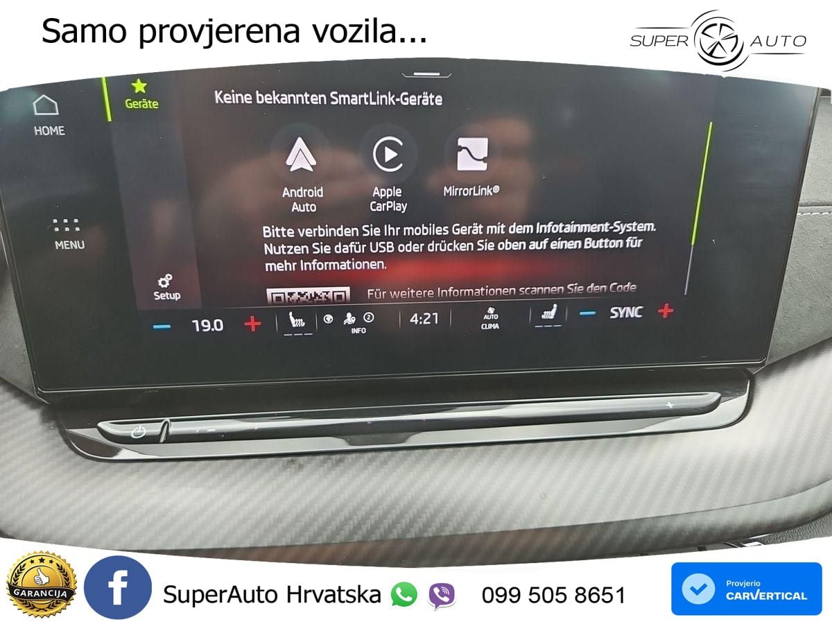 Škoda Octavia Combi RS 2.0 TDI (200 KS) DSG LED+GR SJED+ACC