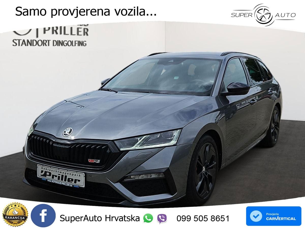 Škoda Octavia Combi RS 2.0 TDI (200 KS) DSG LED+GR SJED+ACC