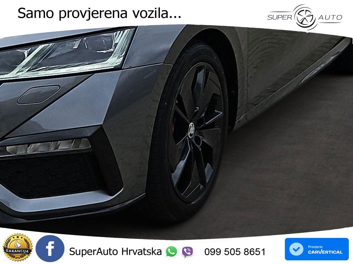 Škoda Octavia Combi RS 2.0 TDI (200 KS) DSG LED+GR SJED+ACC