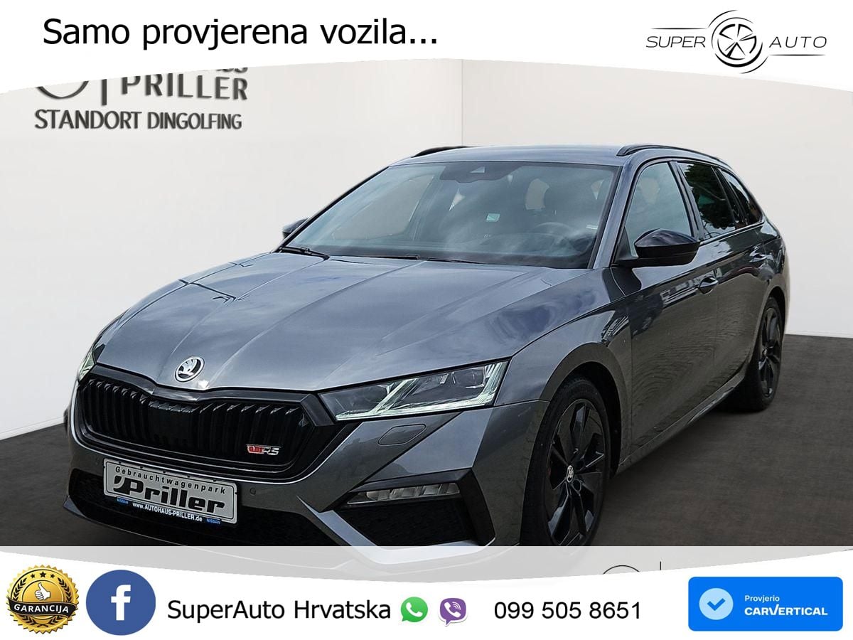 Škoda Octavia Combi RS 2.0 TDI (200 KS) DSG LED+GR SJED+ACC