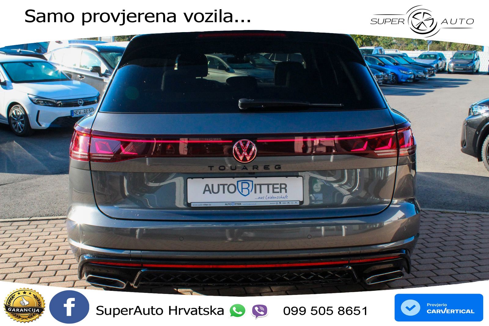 Volkswagen Touareg 3.0 V6 TDI (286 KS) 4MOTION Tiptronic LED+GR SJED+ACC