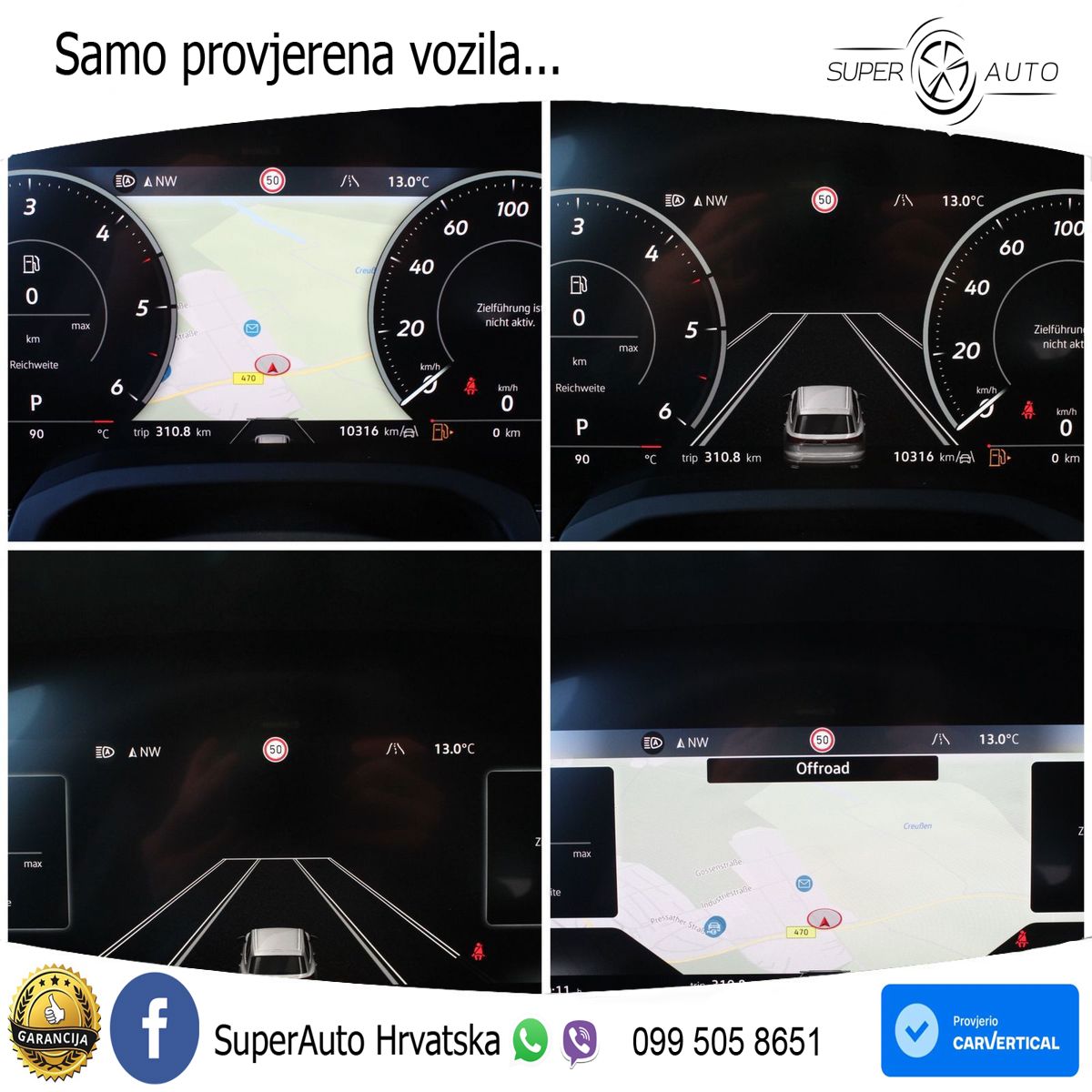Volkswagen Touareg 3.0 V6 TDI (286 KS) 4MOTION Tiptronic LED+GR SJED+ACC