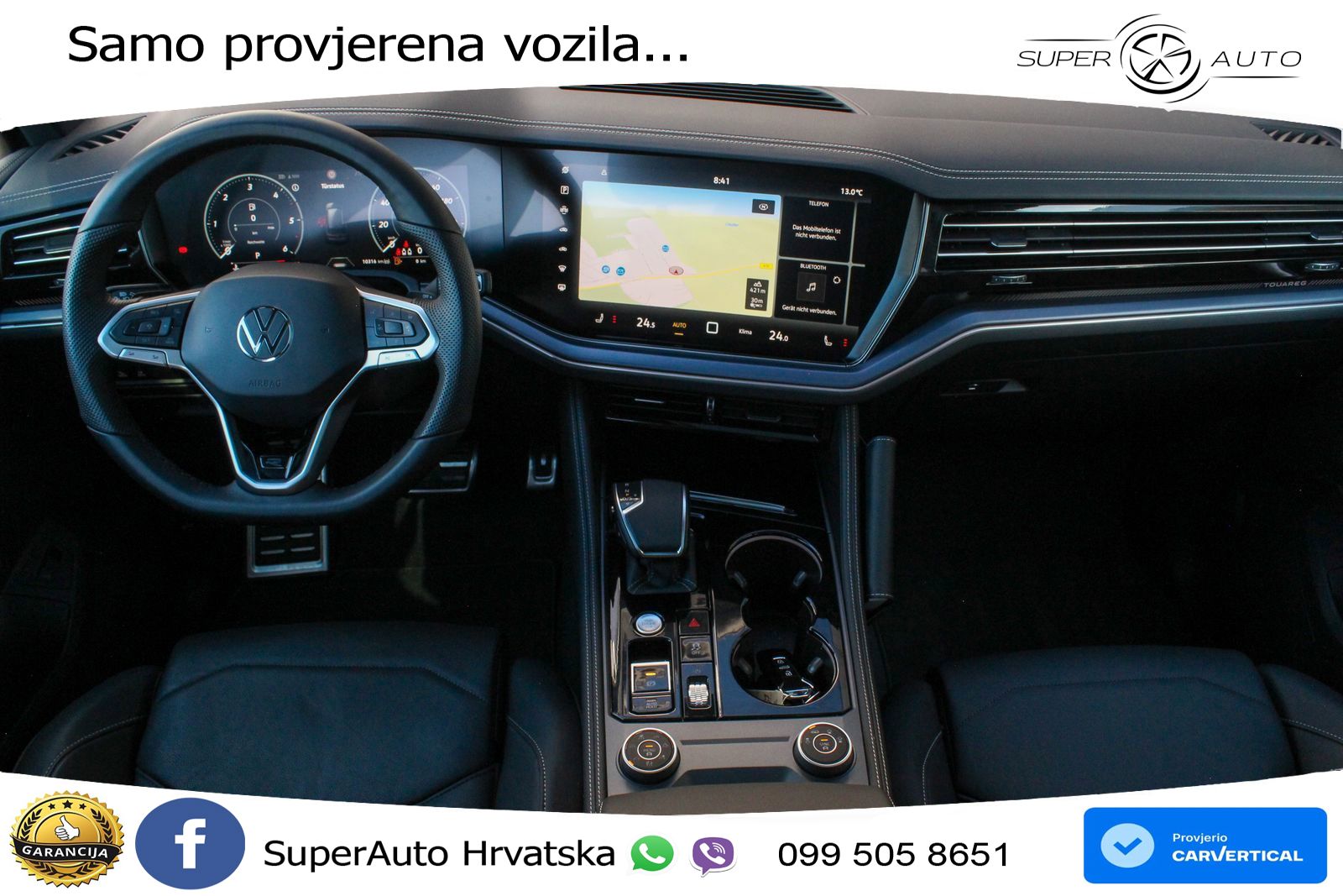 Volkswagen Touareg 3.0 V6 TDI (286 KS) 4MOTION Tiptronic LED+GR SJED+ACC